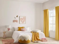 Bouclair Pink Heart Shaped Table Lamp* Junior Lighting