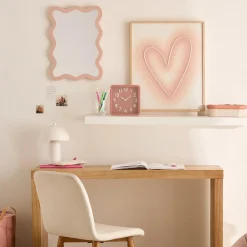 Bouclair Pink Wavy Mirror* Junior Wall Decor & Mirrors