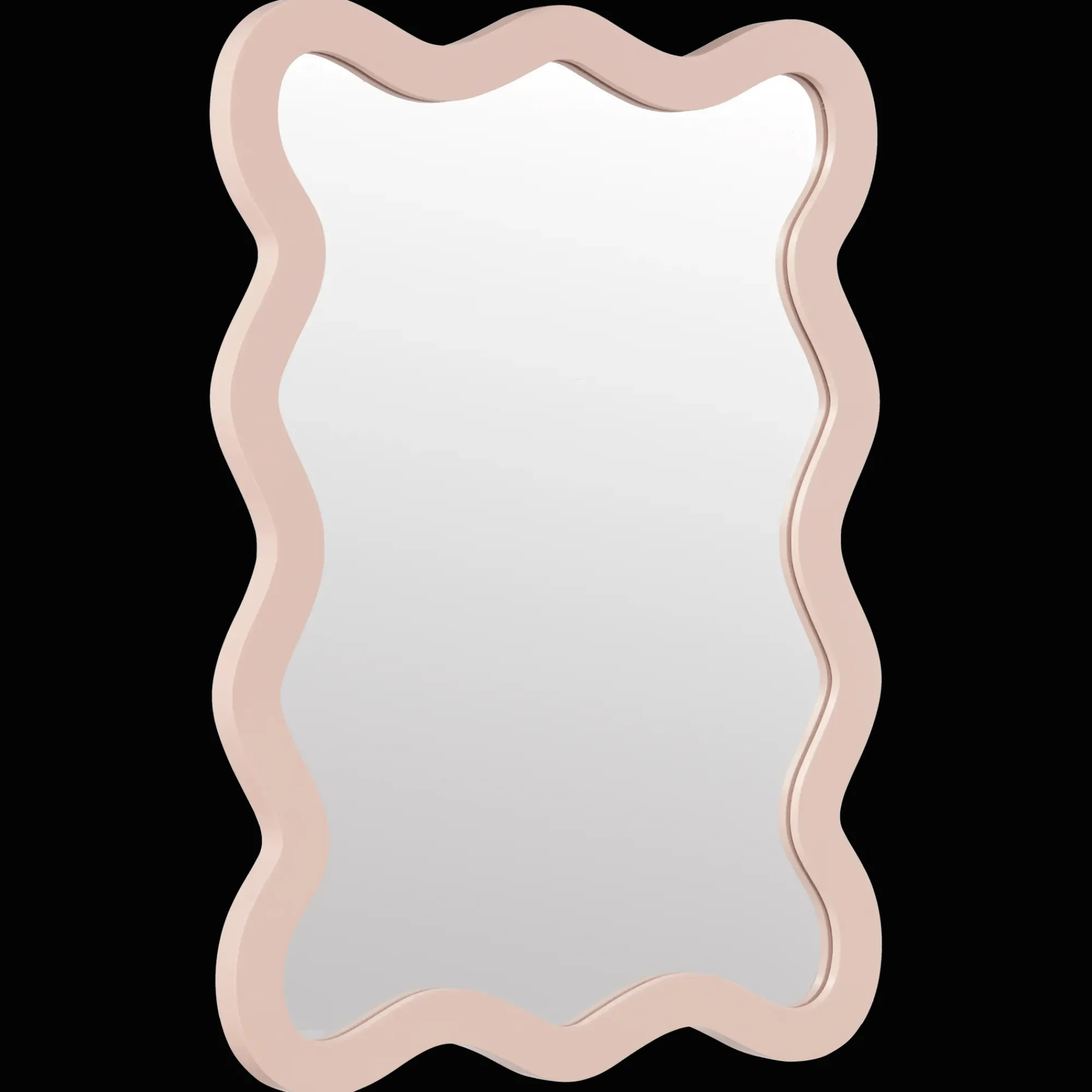 Bouclair Pink Wavy Mirror* Junior Wall Decor & Mirrors