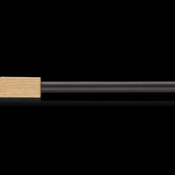 Bouclair Rectangular Wood Curtain Rod Set - Diameter 13/16 mm* Curtain Rods