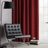 Bouclair Red Pegaze Blackout Curtain* Sheer Curtains & Window Sheer Panels|Blackout Window Curtains