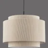 Bouclair Ribbed Beige Ceiling Lamp* Ceiling Lamps