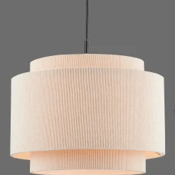 Bouclair Ribbed Beige Ceiling Lamp* Ceiling Lamps