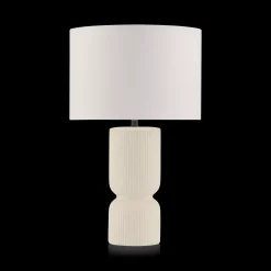 Bouclair Ribbed Ceramic Table Lamp* Table Lamps