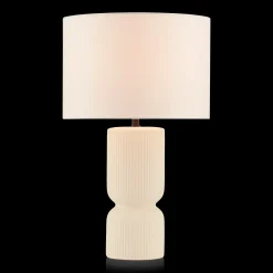 Bouclair Ribbed Ceramic Table Lamp* Table Lamps
