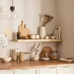 Bouclair Ribbed Ceramic Table Vase* Modern Decorative Vases|Home Decorative Items & Objects