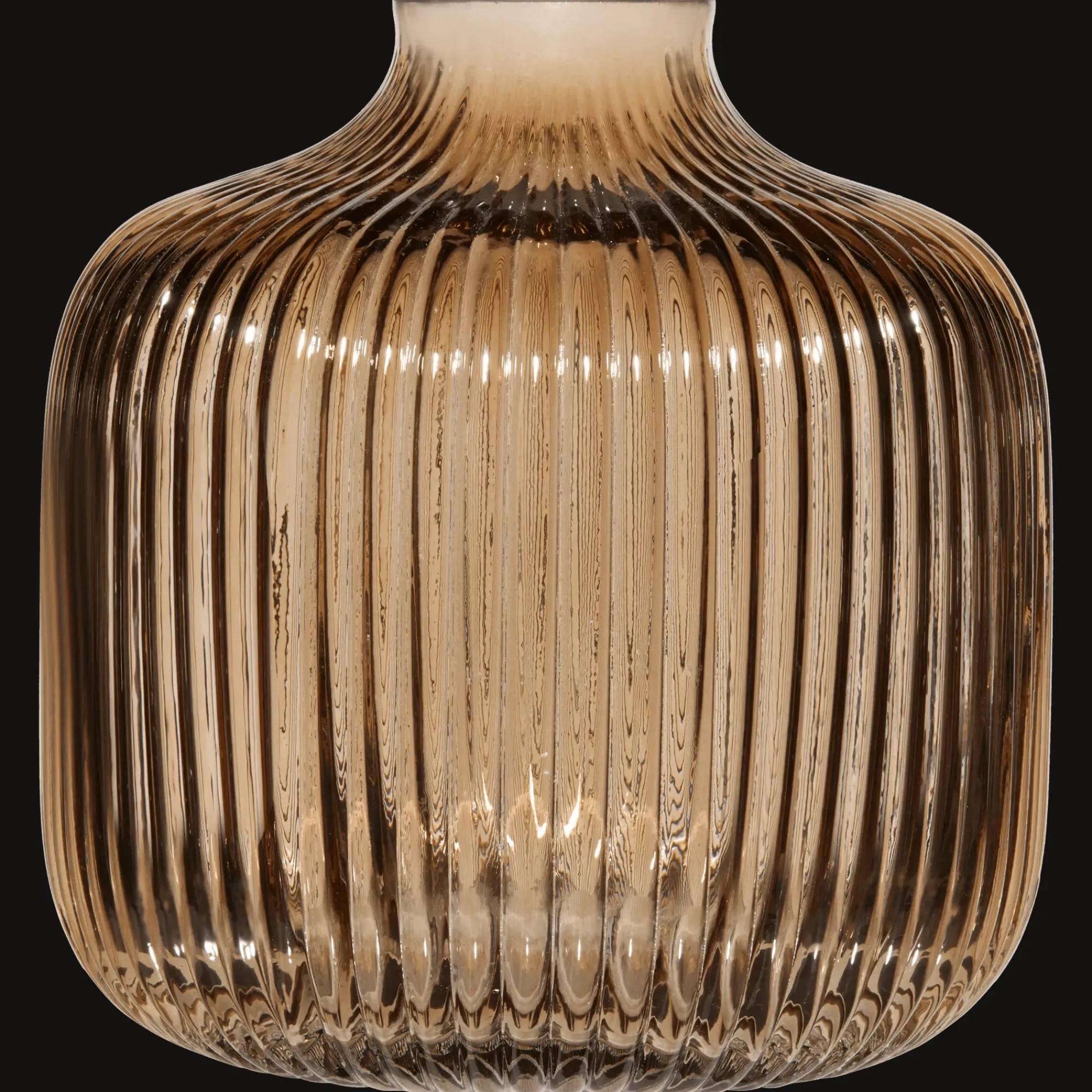 Bouclair Ribbed Decorative Glass Vase* Home Decorative Items & Objects