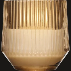 Bouclair Ribbed Glass LED Candle* Candles & Candle Stick Holders