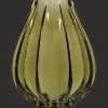 Bouclair Ribbed Green Vase* Modern Decorative Vases|Home Decorative Items & Objects