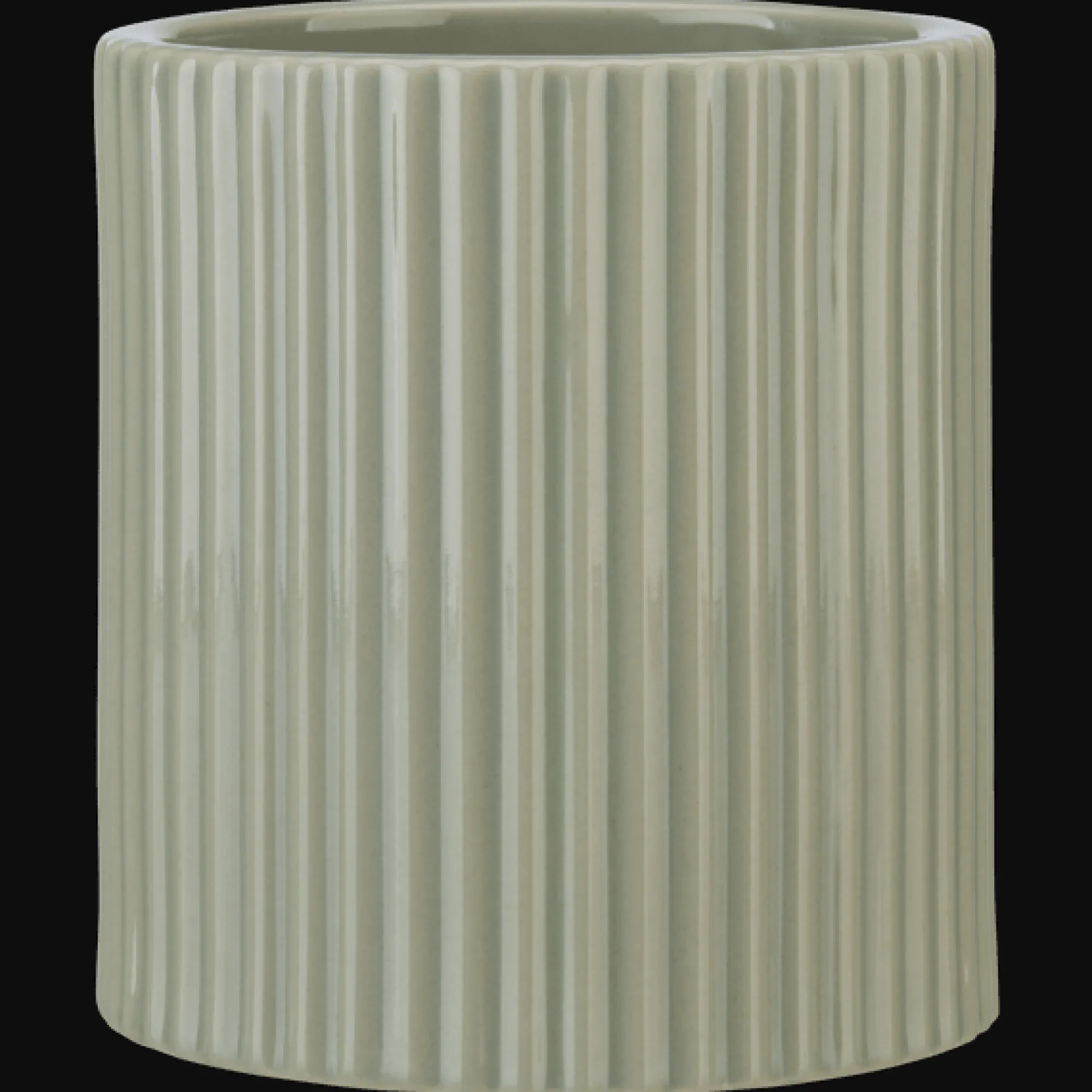 Bouclair Ribbed Utensil Jar* Dinnerware