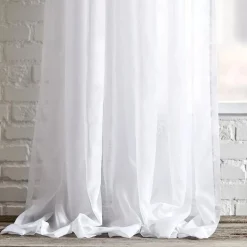 Bouclair Rod Pocket Sheer Curtain* Sheer Curtains & Window Sheer Panels