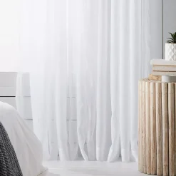 Bouclair Rod Pocket Sheer Curtain* Sheer Curtains & Window Sheer Panels