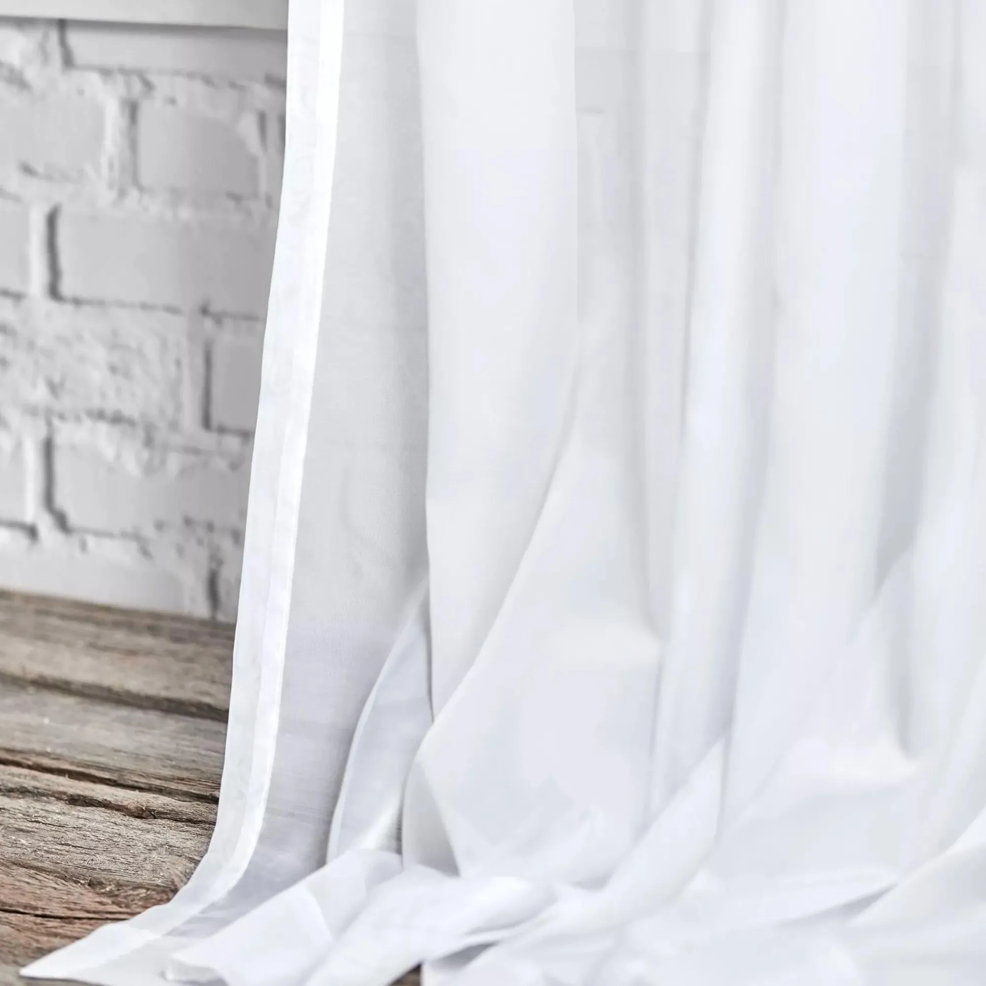 Bouclair Rod Pocket Sheer Curtain* Sheer Curtains & Window Sheer Panels