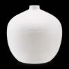 Bouclair Round Ceramic Table Vase* Modern Decorative Vases|Home Decorative Items & Objects