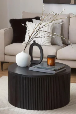 Bouclair Round Ceramic Table Vase* Modern Decorative Vases|Home Decorative Items & Objects