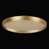 Bouclair Round Gold Serving Tray* Home Decorative Items & Objects