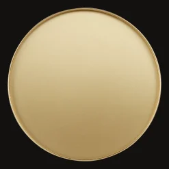 Bouclair Round Gold Serving Tray* Home Decorative Items & Objects