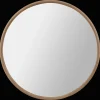 Bouclair Round Mirror with Natural Frame* Mirrors