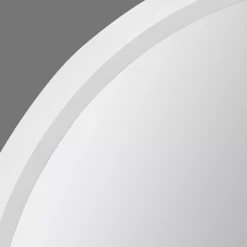 Bouclair Round Mirror with White Frame* Mirrors