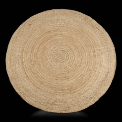 Bouclair Round Solid Jute Rug* Rugs