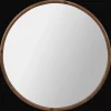 Bouclair Round Wood Frame Mirror* Mirrors