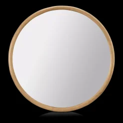 Bouclair Round Wood-Framed Mirror* Mirrors