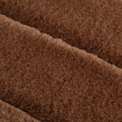 Bouclair Rust Cougar Faux Fur Throw Pillow* Decorative Throw Pillows