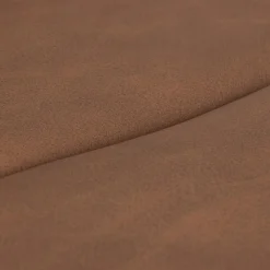 Bouclair Rust Matte Faux Leather and Metal Adjustable Bar Stool* Furniture Accessories|Bar & Counter Stools