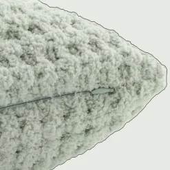 Bouclair Sage Cory Chenille Decorative Lumbar Pillow* Nursery Throw Pillows