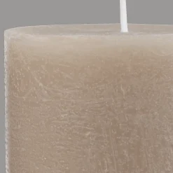 Bouclair Sand Marled Pillar Candle* Candles & Candle Stick Holders