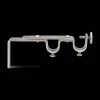 Bouclair Satin Double Brackets* Curtain Rod Set Accessories|Curtain Rods