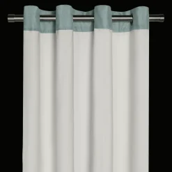 Bouclair Seafoam Aqua Darja Blackout Curtain* Sheer Curtains & Window Sheer Panels|Blackout Window Curtains