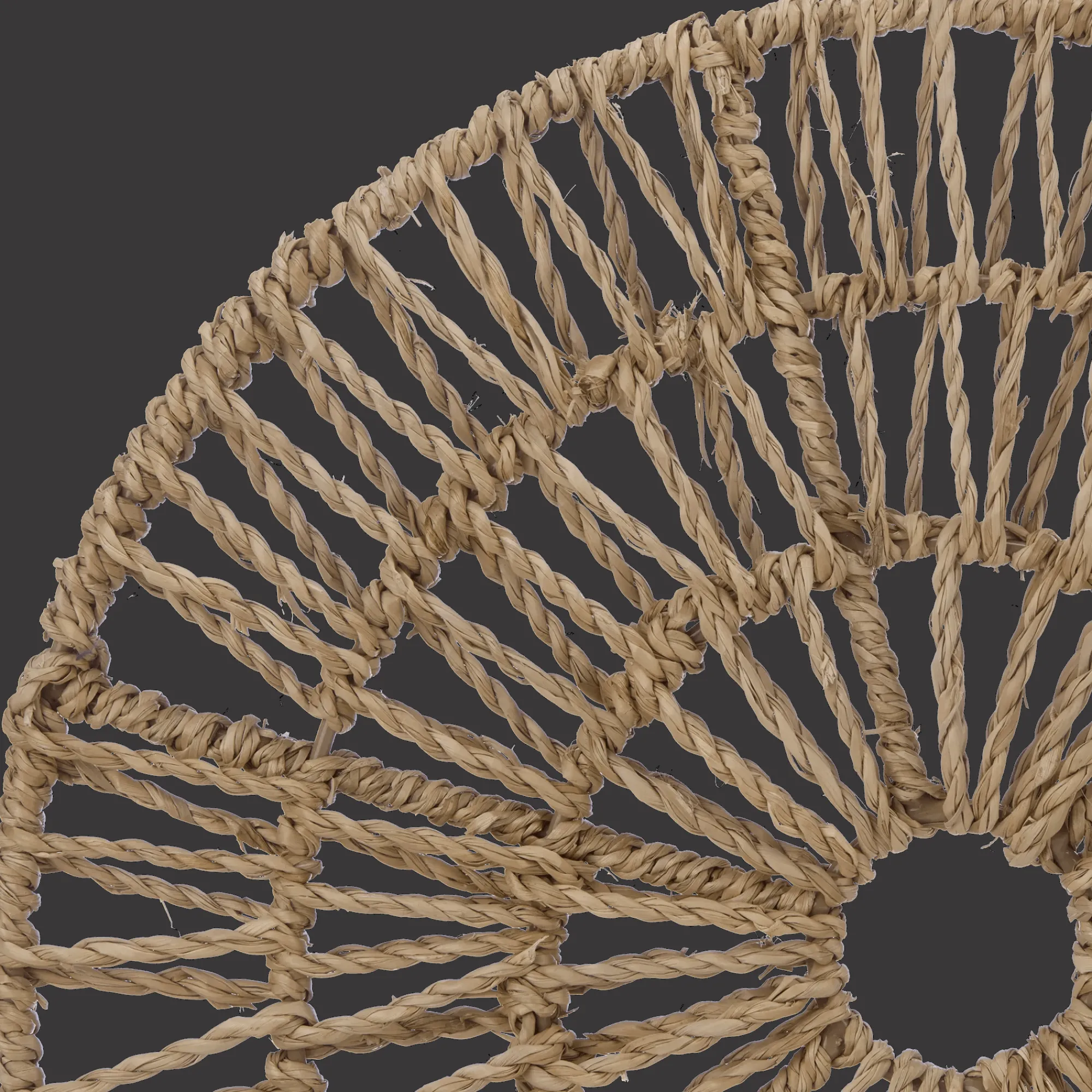 Bouclair Seagrass Circles Wall Art* Wall Decorations