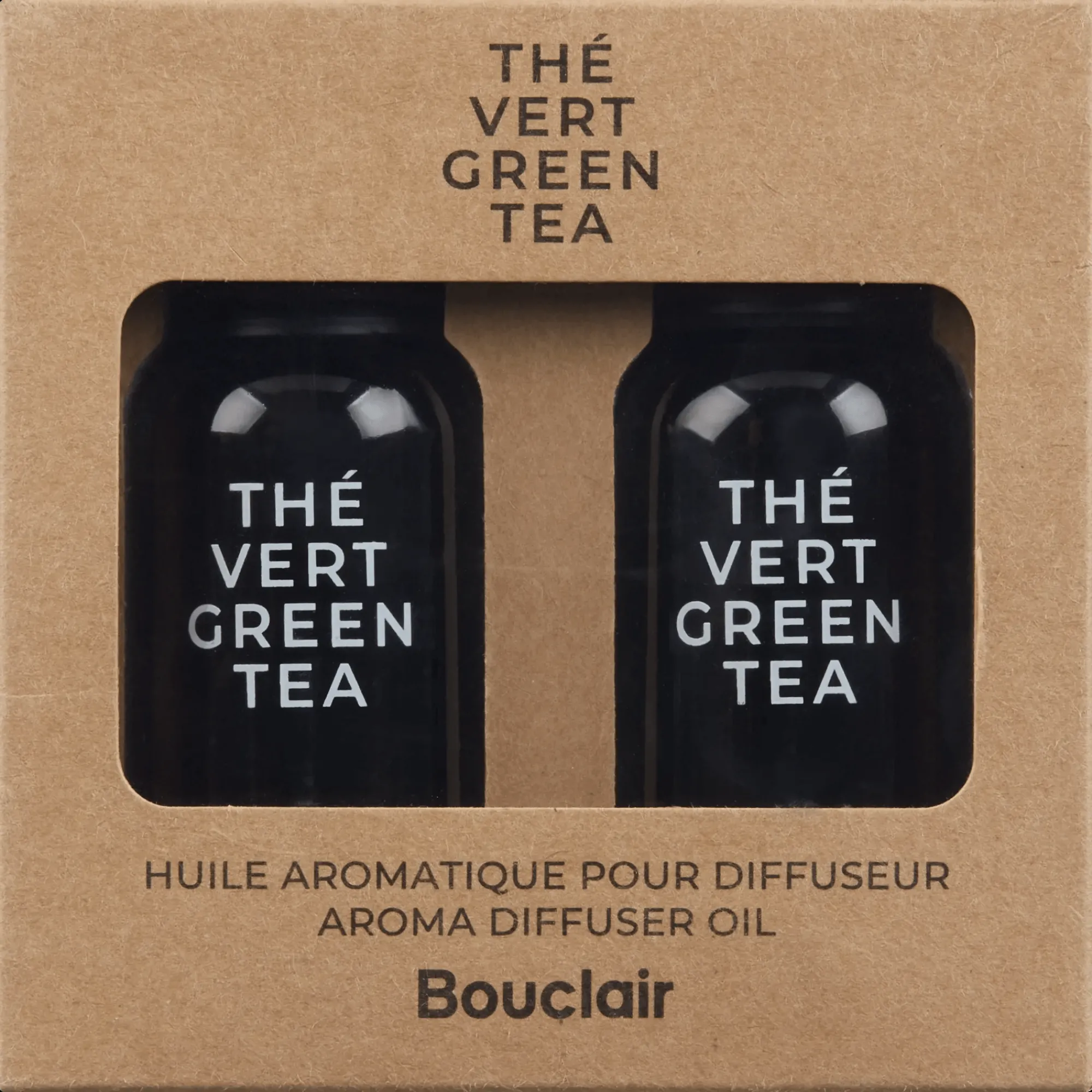 Bouclair Set of 2 - Green Tea Fragrance Oil* Candles & Candle Stick Holders