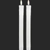 Bouclair Set of 2 Flameless Taper Candles* Candles & Candle Stick Holders
