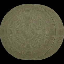 Bouclair Set of 2 Round Placemats* Dinnerware|Tablecloths & Placemats