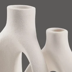 Bouclair Set of 2 Speckled Ceramic Table Vase* Modern Decorative Vases|Home Decorative Items & Objects