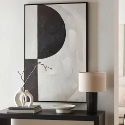 Bouclair Set of 2 Speckled Ceramic Table Vase* Modern Decorative Vases|Home Decorative Items & Objects