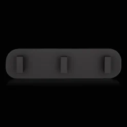 Bouclair Set of 3 Wall Hooks on Plaque* Bathroom Wall Decor