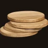 Bouclair Set of 4 Wood Coasters* Dinnerware|Kitchen & Dining Accessories