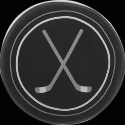 Bouclair Shaped Cushion with Hockey Sticks* Junior Throw Pillows