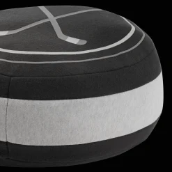 Bouclair Shaped Cushion with Hockey Sticks* Junior Throw Pillows