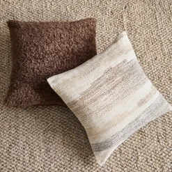 Bouclair Shearling Decorative Cushions* Decorative Throw Pillows