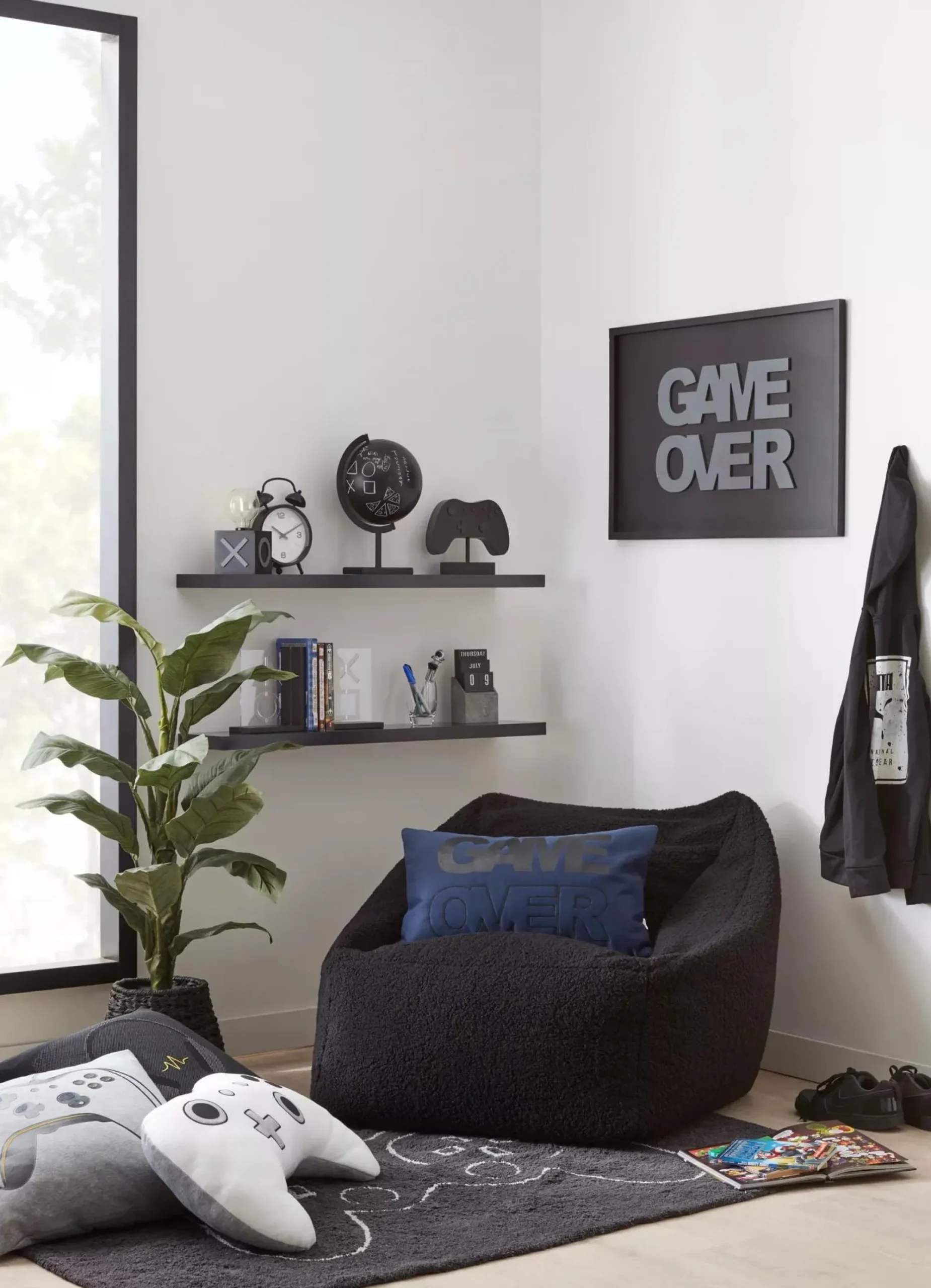 Bouclair Sherpa Bean Bag Chair* Junior Bedroom Furniture