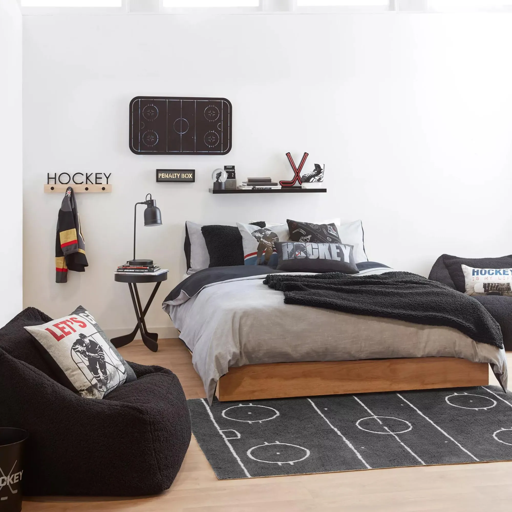 Bouclair Sherpa Bean Bag Chair* Junior Bedroom Furniture