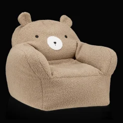 Bouclair Sherpa Bear-Shaped Chair* Junior Bedroom Furniture
