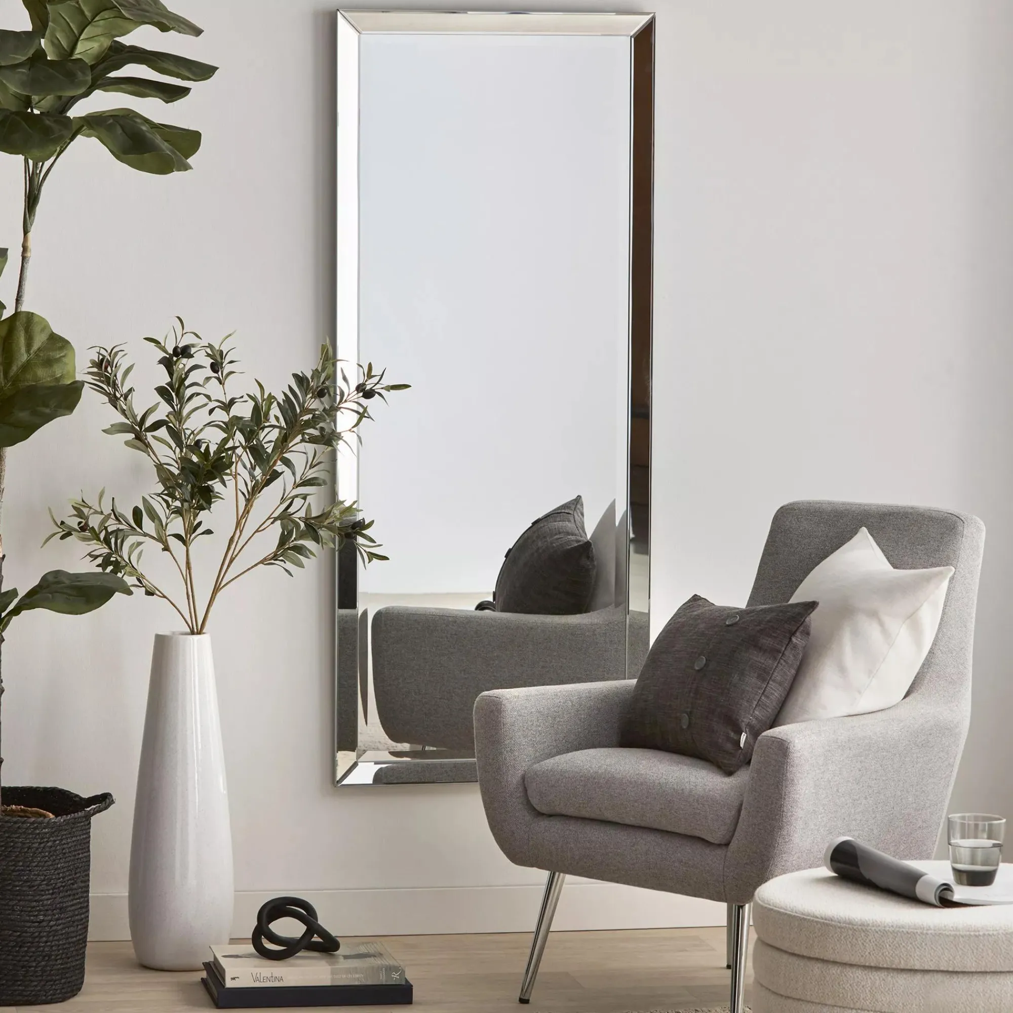 Bouclair Speckled Ceramic Floor Vase* Modern Decorative Vases|Home Decorative Items & Objects