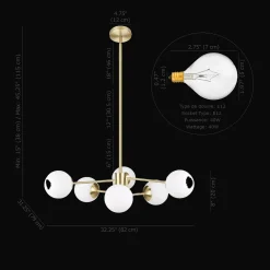 Bouclair Sputnik Ceiling Lamp* Ceiling Lamps