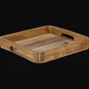 Bouclair Square Acacia Wood Tray* Home Decorative Items & Objects