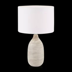 Bouclair Striped Ceramic Table Lamp* Table Lamps